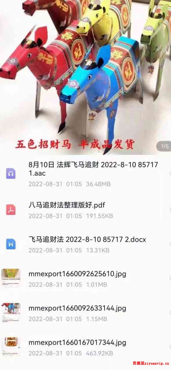 法辉老师飞马追财法也叫八马追财法 纸马火供法 录音 资料pdf 1.jpg